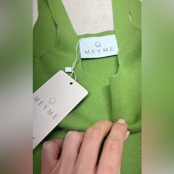 knit crop top, by MEYME - Picture 4 of 5